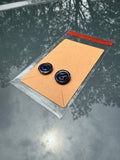 Night Sky Lucky Button Clip-On Earrings